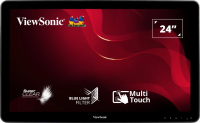 Монитор ViewSonic 23.6" TD2430 черный VA LED 16:9 HDMI M/M матовая 200cd 178гр/178гр 1920x1080 75Hz VGA DP FHD USB Touch 5.51кг