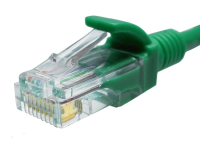 Патч-корд Suprlan 10-0156 UTP RJ-45 вил.-вилка RJ-45 кат.5E 0.5м зеленый LSZH 0.483AWG