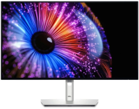 Монитор Dell 27" UltraSharp U2724DE серебристый/черный IPS LED 5ms 16:9 HDMI матовая HAS Piv 350cd 178гр/178гр 2560x1440 120Hz DP WQ USB 7.37кг