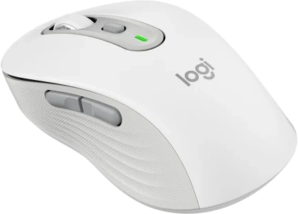 Мышь Logitech M750 белый оптическая (4000dpi) беспроводная BT/Radio USB (5but)