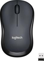 Мышь Logitech Silent M221 черный оптическая (1000dpi) silent беспроводная USB (2but)