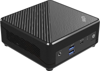 Неттоп MSI Cubi N ADL-017BRU slim N-series N100 (0.8) UHDG noOS 2xGbitEth WiFi BT 65W черный (936-B0A911-079)