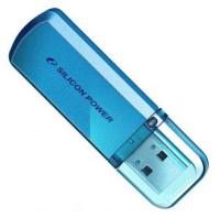 Флеш Диск Silicon Power 64Gb Helios 101 SP064GBUF2101V1B USB2.0 синий