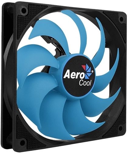 Вентилятор для корпуса Aerocool Motion 12 plus 120х120x25 черный 3-pin 4-pin (Molex) 22дБ Ret