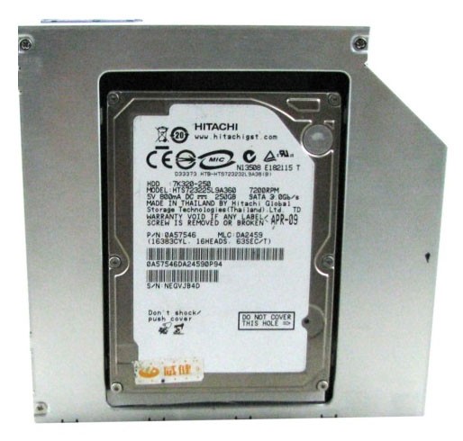 Сменный бокс для HDD AgeStar ISMR2S SATA алюминий серебристый 2.5"