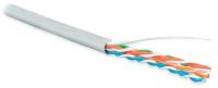 Кабель информационный Hyperline UUTP4-C5E-S24-IN-PVC-GY-100 кат.5E U/UTP 4X2X24AWG PVC внутренний 100м серый