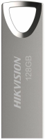 Флеш Диск Hikvision 128GB M200 HS-USB-M200 128G USB2.0 серебристый