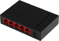 Коммутатор Mercusys MS105G (L2) 5x1Гбит/с неуправляемый