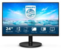 Монитор Philips 23.8" 241V8L(00/01) черный VA LED 16:9 HDMI матовая 250cd 178гр/178гр 1920x1080 75Hz FreeSync VGA FHD 3.03кг