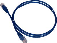 Патч-корд Lanmaster TWT-45-45-1.5-BL UTP вилка RJ-45-вилка RJ-45 кат.5е 1.5м синий ПВХ (уп.:1шт)