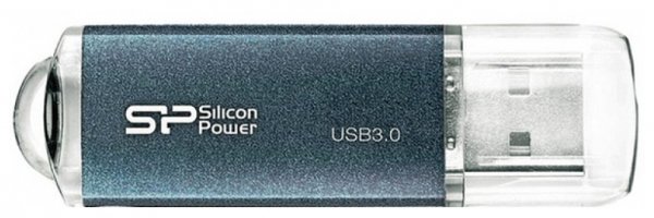 Флеш Диск Silicon Power 128Gb Marvel M01 SP128GBUF3M01V1B USB3.0 синий