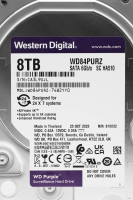 Жесткий диск WD SATA-III 8Tb WD84PURZ Surveillance Purple (5640rpm) 128Mb 3.5"