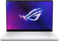 Ноутбук Asus ROG Zephyrus G14 GA403UI-QS094W Ryzen 9 8945HS 32Gb SSD1Tb NVIDIA GeForce RTX4070 8Gb 14" OLED 3K (2880x1800) Windows 11 Home white WiFi BT Cam (90NR0HX2-M004J0)