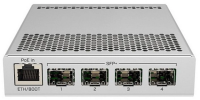 Коммутатор MikroTik CRS305-1G-4S+IN (L3) 1x1Гбит/с 4xКомбо(10GBase-T/SFP+) 4SFP+ управляемый