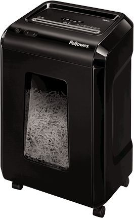 Шредер Fellowes PowerShred 92Cs (секр.P-4) фрагменты 18лист. 25лтр. скрепки скобы пл.карты CD