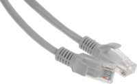 Патч-корд Premier PP12-1.5M 1000Гбит/с UTP 4 пары cat.5E CCA molded 1.5м серый RJ-45 (m)-RJ-45 (m)