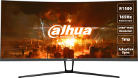 Монитор Dahua 34" DHI-LM34-E330C черный VA LED 1ms 16:9 HDMI матовая 3000:1 350cd 178гр/178гр 3440x1440 165Hz VGA DP Quad 2K (1440p)