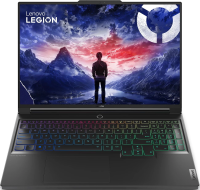 Ноутбук Lenovo Legion 7 16IRX9 Core i9 14900HX 32Gb SSD1Tb NVIDIA GeForce RTX4070 8Gb 16" IPS 3.2K (3200x2000) noOS black WiFi BT Cam (83FD0046RK)