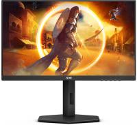 Монитор AOC 23.8" Gaming 24G4X черный IPS LED 1ms 16:9 HDMI M/M матовая HAS 1300:1 300cd 170гр/160гр 1920x1080 180Hz DP FHD USB