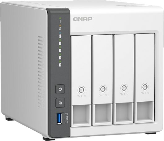 Сетевое хранилище NAS Qnap D4 (REV. C) 4-bay настольный Cortex-A55 RK3568B2