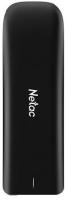 Накопитель SSD Netac USB-C 250Gb NT01ZX-250G-32BK ZX 1.8" черный