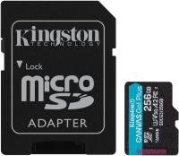 Флеш карта microSDXC 256GB Kingston SDCG3/256GB Canvas Go! Plus + adapter