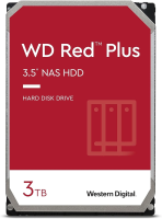 Жесткий диск WD SATA-III 3TB WD30EFPX Red Plus (5400rpm) 256Mb 3.5"