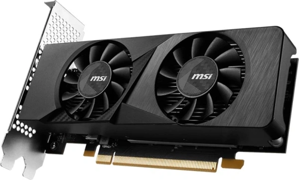 Видеокарта MSI PCI-E 4.0 RTX 3050 LP 6G NVIDIA GeForce RTX 3050 6Gb 96bit GDDR6 1470/14000 HDMIx2 DPx1 HDCP Ret low profile