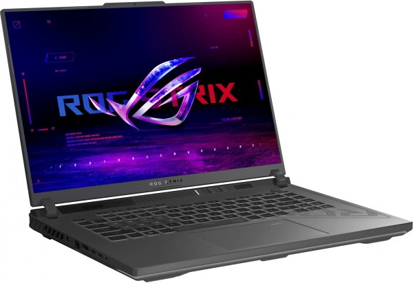 Ноутбук Asus ROG Strix G16 G614JI-N4413 Core i7 13650HX 32Gb SSD1Tb NVIDIA GeForce RTX4070 8Gb 16" IPS WQXGA (2560x1600) noOS grey WiFi BT Cam (90NR0D41-M00VN0)