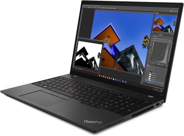 Ноутбук Lenovo ThinkPad T16 G2 Core i7 1355U 16Gb SSD1Tb Intel UHD Graphics 16" IPS WUXGA (1920x1200) noOS black WiFi BT Cam (21HJS6SM00)