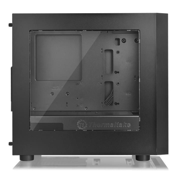 Корпус Thermaltake Versa H18 Window черный без БП mATX 2xUSB2.0 1xUSB3.0 audio bott PSU