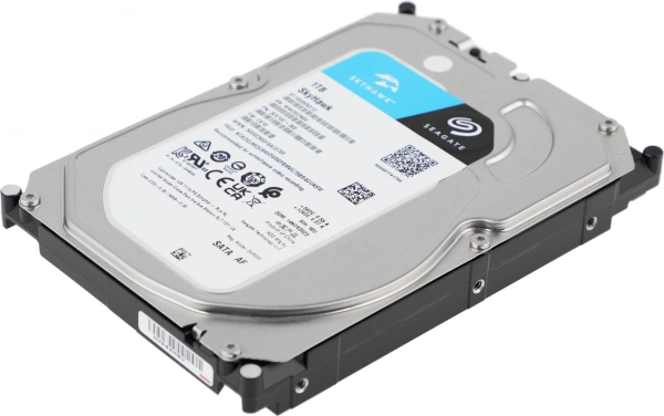 Жесткий диск Seagate SATA-III 1TB ST1000VX013 Video Skyhawk (5400rpm) 256Mb 3.5"