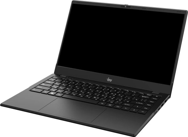 Ноутбук IRU Planio 14ING N100 8Gb SSD256Gb Intel Iris Xe graphics 14" IPS FHD (1920x1080) Free DOS black 6000mAh (2058902)