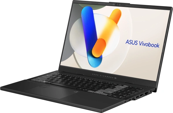 Ноутбук Asus Vivobook Pro 15 OLED N6506MU-MA100 Core Ultra 7 155H 16Gb SSD1Tb NVIDIA GeForce RTX4050 6Gb 15.6" OLED 3K (2880x1620) noOS grey WiFi BT Cam (90NB12Z3-M00570)