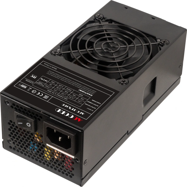 Блок питания Accord TFX 500W ACC-TFX500 80 PLUS WHITE (20+4pin) APFC 80mm fan 3xSATA RTL