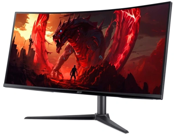 Монитор Acer 34" Nitro XZ342CUV3bmiiphx черный VA LED 1ms 21:9 HDMI M/M HAS 400cd 178гр/178гр 3440x1440 180Hz DP 2K