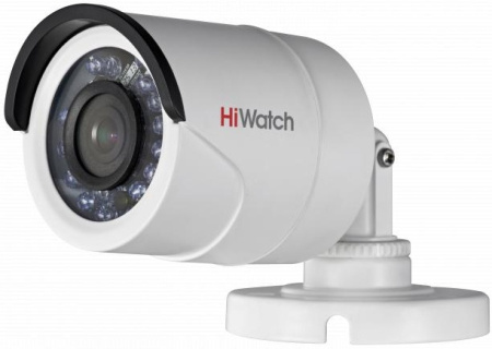 Камера видеонаблюдения аналоговая HiWatch DS-T200L (2.8 MM) (B) 2.8-2.8мм HD-TVI цв. корп.:белый