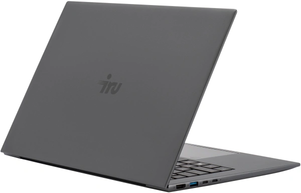 Ноутбук IRU Planio 14INP N-series N100 8Gb SSD256Gb Intel UHD Graphics 14" IPS FHD (1920x1080) Windows 11 Professional grey WiFi BT Cam 5000mAh