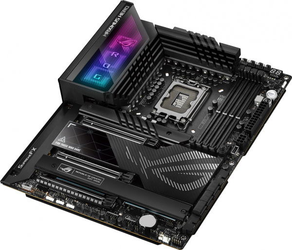 Материнская плата Asus ROG MAXIMUS Z790 HERO Soc-1700 Intel Z790 4xDDR5 ATX AC`97 8ch(7.1) 2.5Gg RAID+HDMI