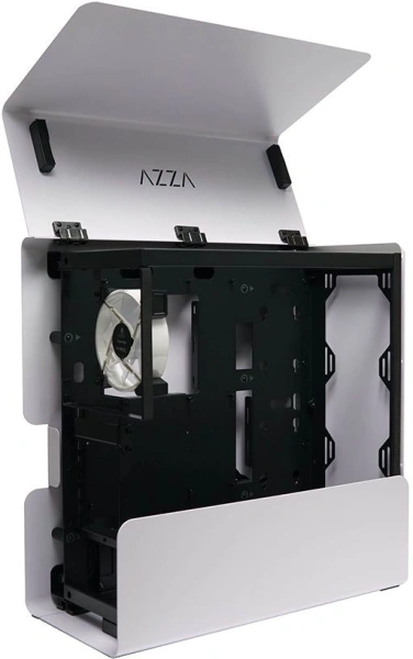 Корпус Azza Cast белый без БП ATX 3x120mm 2x140mm 2xUSB3.0 audio bott PSU