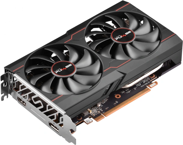 Видеокарта Sapphire PCI-E 4.0 11314-07-20G RX 6500XT Gaming OC Pulse AMD Radeon RX 6500XT 4Gb 64bit GDDR6 2685/18000 HDMIx1 DPx1 HDCP Ret