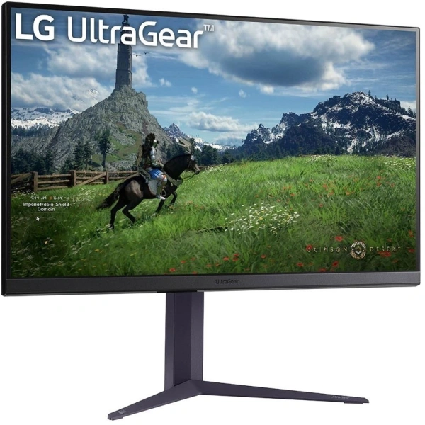 Монитор LG 31.5" UltraGear 32GS85Q-B черный IPS LED 16:9 HDMI матовая HAS 350cd 178гр/178гр 2560x1440 180Hz FreeSync DP 2K USB 7.5кг