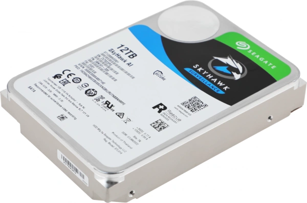 Жесткий диск Seagate SATA-III 12Tb ST12000VE001 SkyHawkAI (7200rpm) 256Mb 3.5"