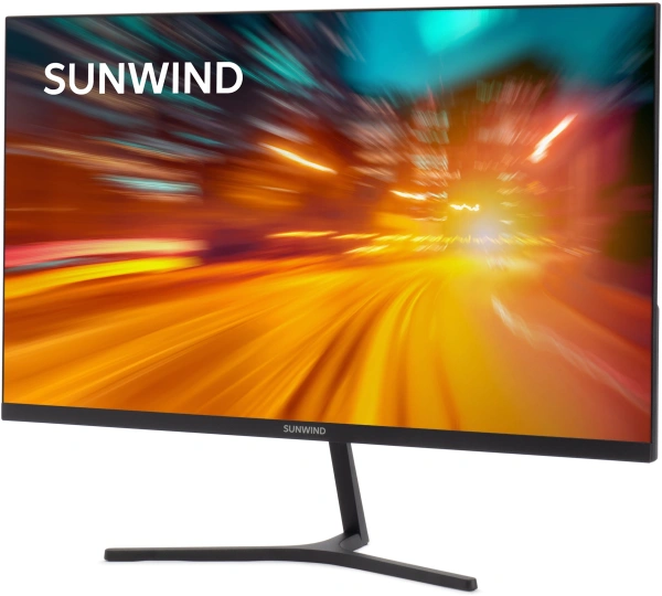 Монитор SunWind 23.8" SM-24FI401 черный IPS LED 1ms 16:9 HDMI матовая 250cd 178гр/178гр 1920x1080 180Hz G-Sync FreeSync DP FHD 2.79кг