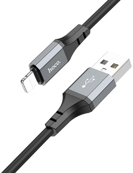 Кабель Hoco X92 Honest IP USB (m)-Lightning (m) 3м черный коробка