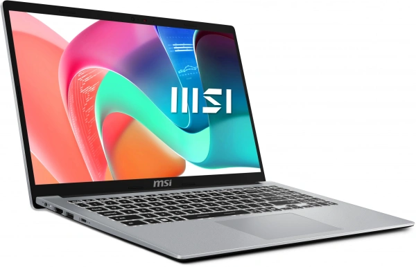 Ноутбук MSI Modern 15 F13MG-087XRU Core i5 1335U 16Gb SSD1Tb Intel Iris Xe graphics 15.6" IPS FHD (1920x1080) Free DOS silver WiFi BT Cam (9S7-15S122-087)