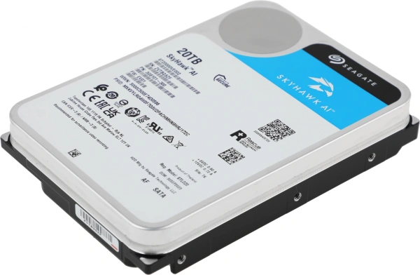 Жесткий диск Seagate SATA-III 20Tb ST20000VE002 Surveillance SkyHawkAI (7200rpm) 256Mb 3.5"