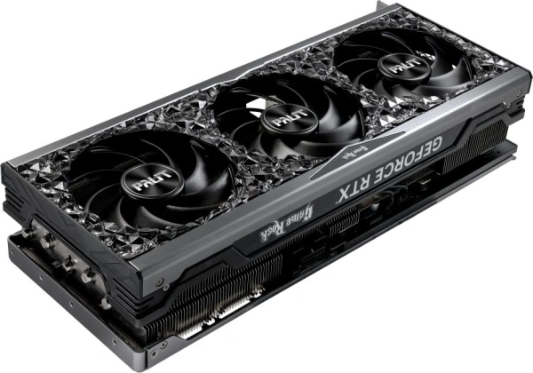 Видеокарта Palit PCI-E 4.0 RTX4070Ti SUPER GAMEROCK NVIDIA GeForce RTX 4070TI Super 16Gb 256bit GDDR6X 2340/21000 HDMIx1 DPx3 HDCP Ret