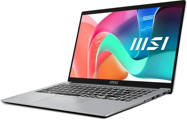 Ноутбук MSI Modern 15 F13MG-087XRU Core i5 1335U 16Gb SSD1Tb Intel Iris Xe graphics 15.6" IPS FHD (1920x1080) Free DOS silver WiFi BT Cam (9S7-15S122-087)