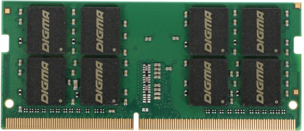 Память DDR4 32GB 3200MHz Digma DGMAS43200032D RTL PC4-25600 CL22 SO-DIMM 260-pin 1.2В dual rank Ret